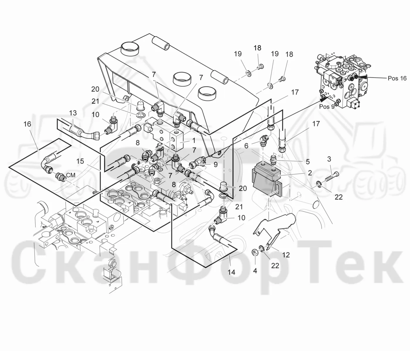 Схема: Valmet / Лесозаготовительные машины / Valmet 931 / Valmet 931 / Каталог запасных частей / Лесозаготовительное оборудование / Головка лесозаготовительной машины / Valmet 365 / Каталог запасных частей / Резка / Цветовая маркировка / Цветовая маркировка