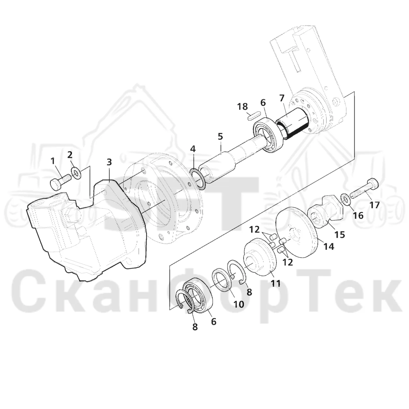 Схема: Valmet / Лесозаготовительные машины / Valmet 941 / Valmet 941 Ch -12070 / Valmet 941 Ch -12070 / Каталог запасных частей / Лесозаготовительное оборудование / Головка лесозаготовительной машины / Valmet 370.2 / Каталог запасных частей / Резка / Устройство резки / Устройство резки