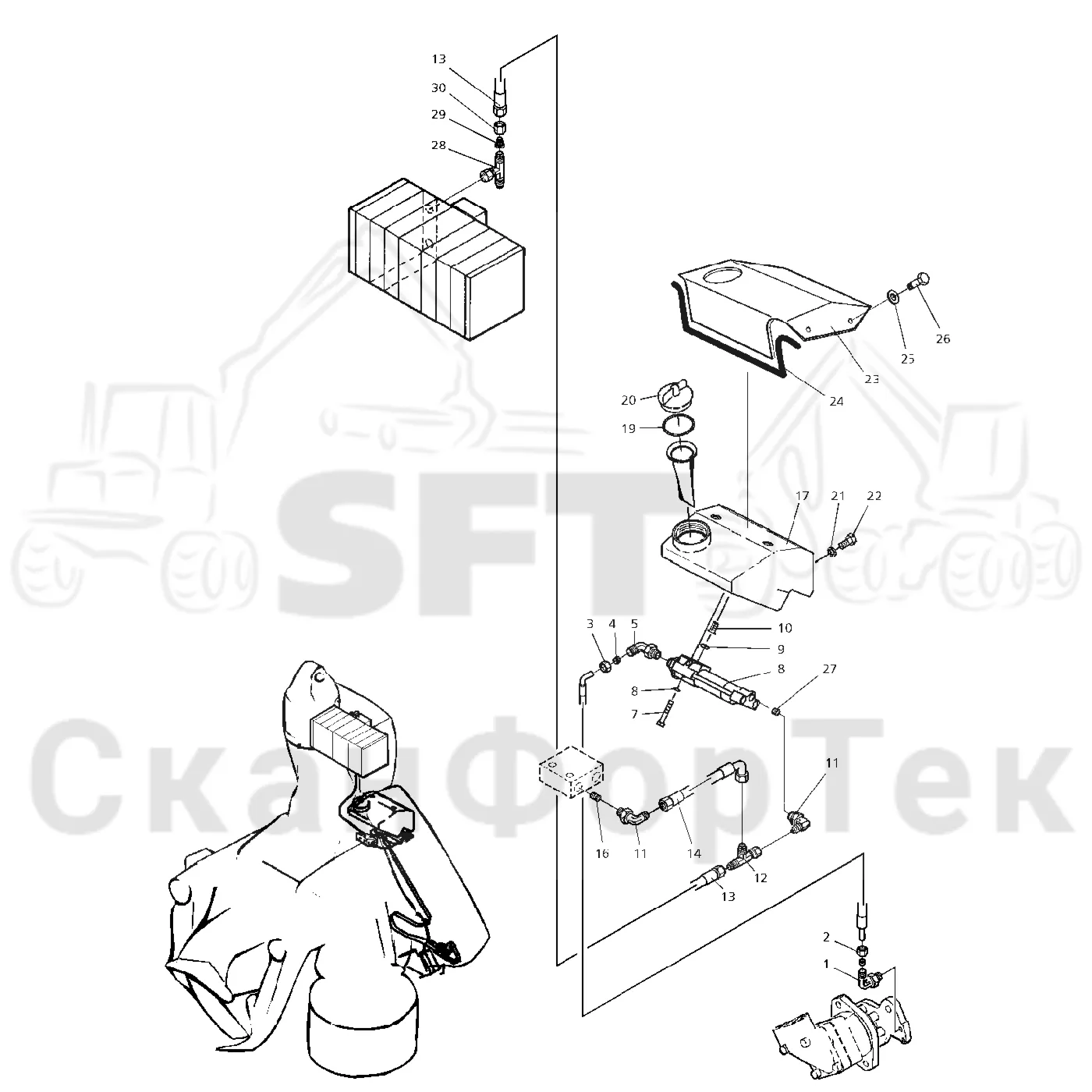 Схема: Valmet / Головки лесозаготовительной машины / Valmet 945 S2 / Valmet 945 S2 / Каталог запасных частей / Valmet 945 S2 / Резка / Aea?aaee?aneia iai?oaiaaiea niacee oaie