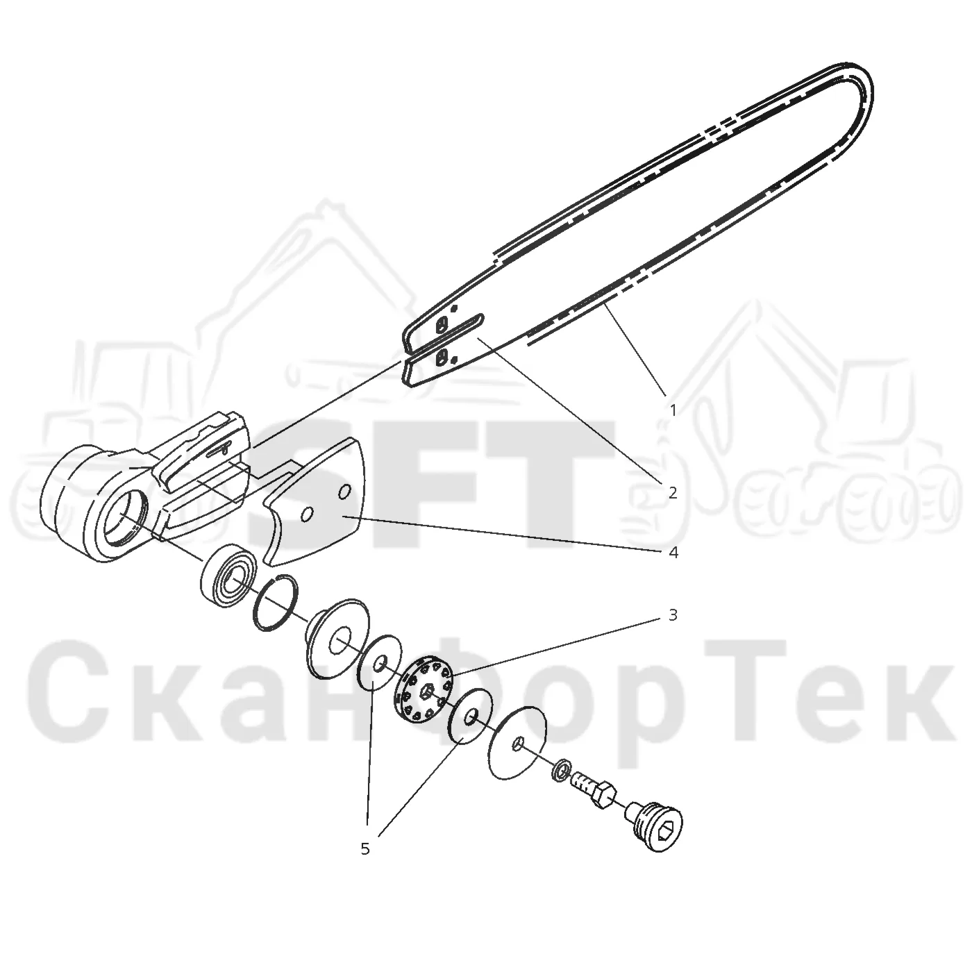 Схема: Valmet / Форвардер / Valmet 890.1 / Valmet 890.1 Ch. -117350, -119440 / Valmet 890.1 Ch. -117350, -11 / Каталог запасных частей / Оборудование захвата / Захват / Valmet 901.2 Ch. -211060 / Каталог запасных частей / Лесозаготовительное оборудование / Головка лесозаготовительной машины / Valmet 945.1 / Valmet 945.1 / Каталог запасных частей / Резка / Опора стержня пилы 64 cm
