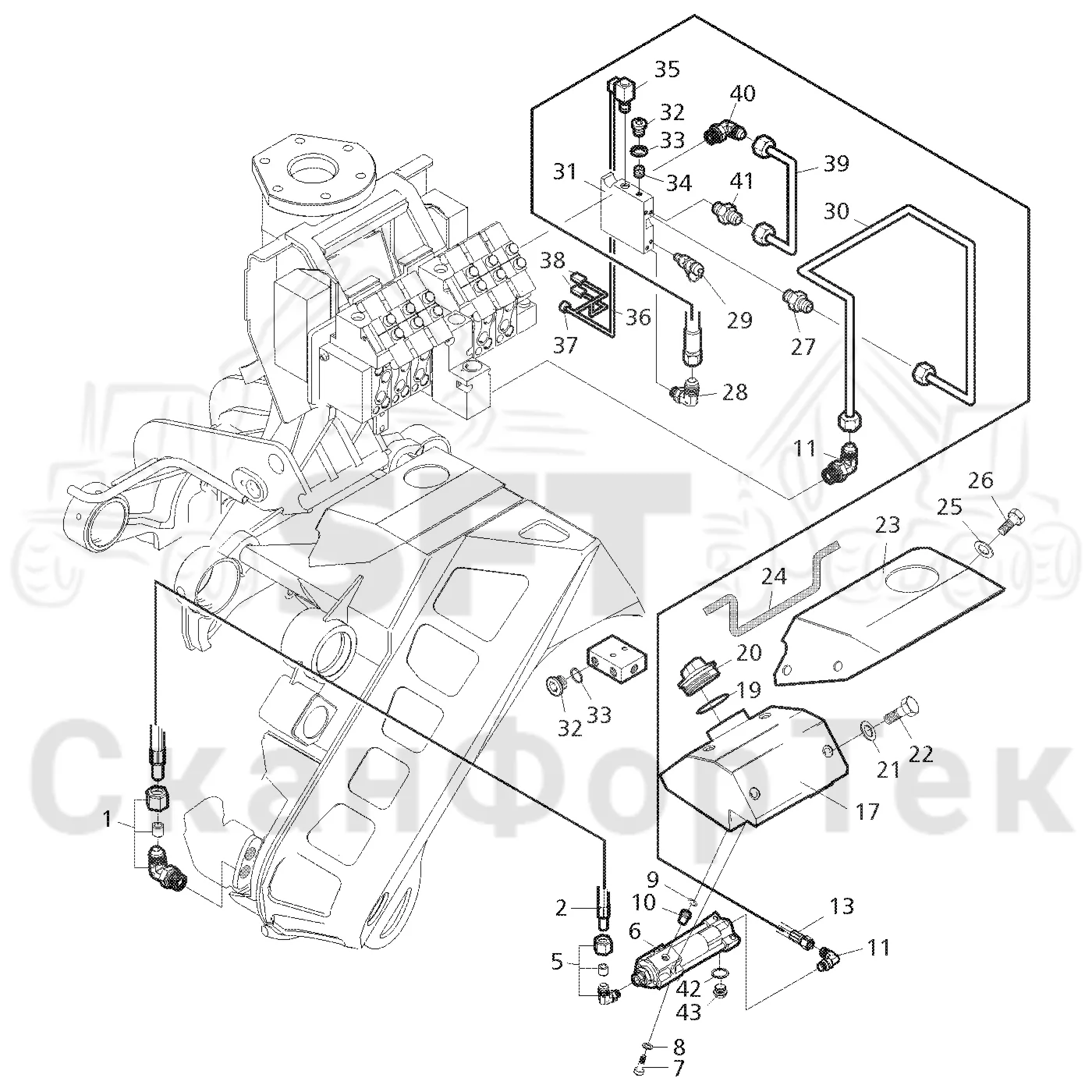 Схема: Valmet / Лесозаготовительные машины / Valmet 901.2 / Valmet 901.2 Ch. 211061- / Valmet 901.2 Ch. 211061- / Каталог запасных частей / Лесозаготовительное оборудование / Головка лесозаготовительной машины / Valmet 945.1 / Valmet 945.1 / Каталог запасных частей / Резка / Iai?oaiaaiea aey niacee