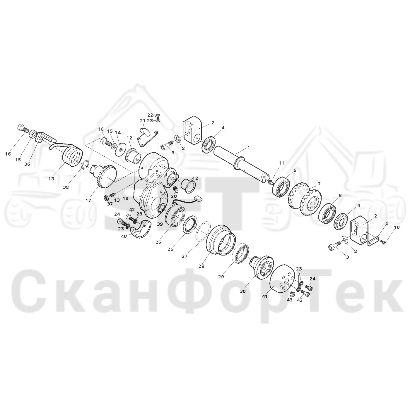 Схема: Valmet / Лесозаготовительные машины / Valmet 911.3 / Valmet 911.3 Ch - 311370 / Valmet 911.3 Ch - 311370 / Каталог запасных частей / Лесозаготовительное оборудование / Головка лесозаготовительной машины / Valmet 945.1 / Valmet 945.1 / Каталог запасных частей / Измерение / Измерение длины