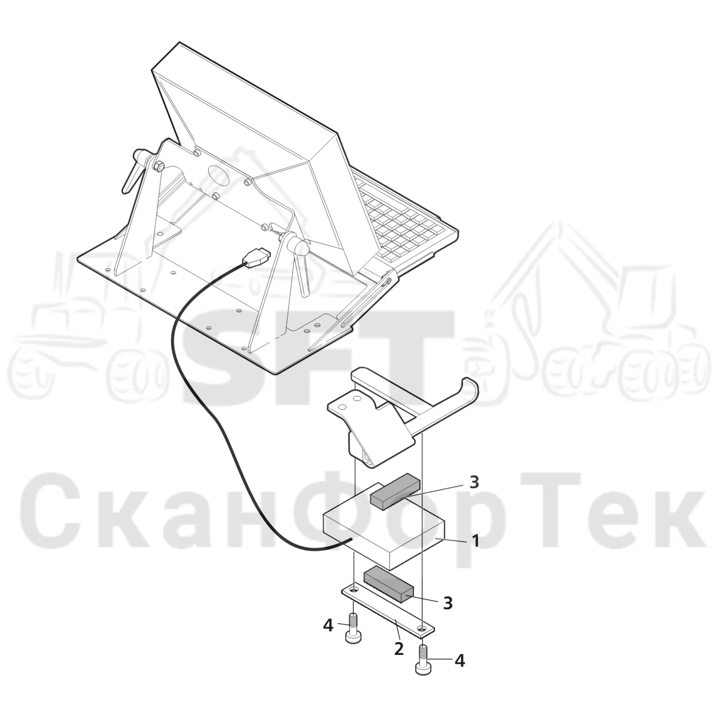 Схема: Valmet / Лесозаготовительные машины / Valmet 801 c / Valmet 801c Ch 11800- / Valmet 801c Ch 11800- / Каталог запасных частей / Система управления / Компьютеры / Дискета
